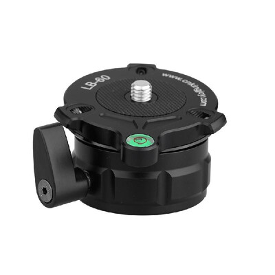 69mm Speedy Adjustable Leveling Base Panning Level with Offset Bubble Level for All Tripods with 14" 38" Thread
69mm Speedy Adjustable Leveling Base Panning Level with Offset Bubble Level for All Tripods with 14" 38" Thread