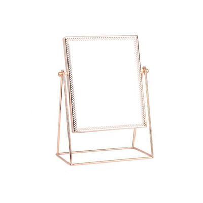 Nordic ins Gold Countertop Vanity Mirrors 360°Rotation Single Sided Vanity Mirror Decorative Table Makeup Mirror With Stand
Nordic ins Gold Countertop Vanity Mirrors 360°Rotation Single Sided Vanity Mirror Decorative Table Makeup Mirror With Stand