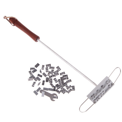 BBQ Branding Iron Tong55 Letters DIY Barbecue Letter Printed BBQ Steak Tool Meat Grill Forks Barbecue Tool Set
BBQ Branding Iron Tong55 Letters DIY Barbecue Letter Printed BBQ Steak Tool Meat Grill Forks Barbecue Tool Set