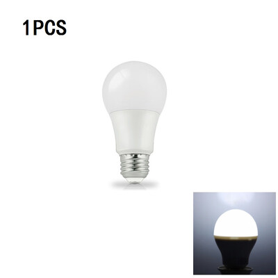 1PCS 7W Dimmable E27E14 Ac220 Warm WhiteCold White
