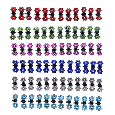 Crystal Rhinestone Mini Hair Claws Clips Bangs Plum Blossom Hairdress Pins Accessories for Kids Girls
Crystal Rhinestone Mini Hair Claws Clips Bangs Plum Blossom Hairdress Pins Accessories for Kids Girls