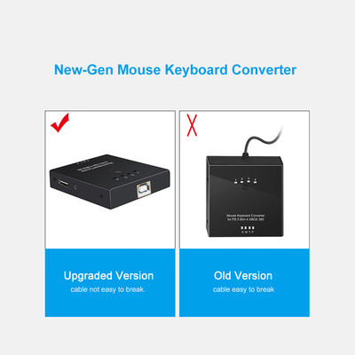 Mouse Keyboard Converter USB Station for PS3PS4XBOX 360XBOX ONE
Mouse Keyboard Converter USB Station for PS3PS4XBOX 360XBOX ONE