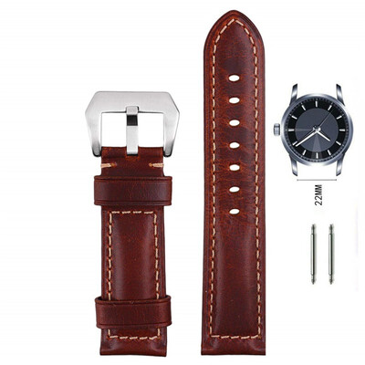 20mm 22mm 24mm Oil-Tanned Leather Watch Band Replacement Watch Strap Red Brown
20mm 22mm 24mm Oil-Tanned Leather Watch Band Replacement Watch Strap Red Brown