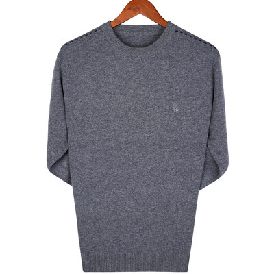 Hengyuanxiang middle-aged mens sweaters fall winter new pullovers dad warmth slim knit bottoming shirt light gray 105170M
Hengyuanxiang middle-aged mens sweaters fall winter new pullovers dad warmth slim knit bottoming shirt light gray 105170M