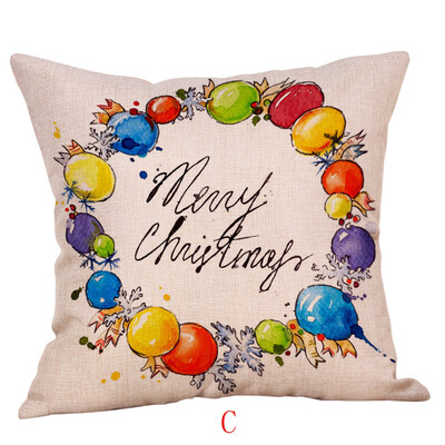 Tailored Happy Christmas Pillow Cases Linen Sofa Cushion Cover Home Decor Pillow Case
Tailored Happy Christmas Pillow Cases Linen Sofa Cushion Cover Home Decor Pillow Case
