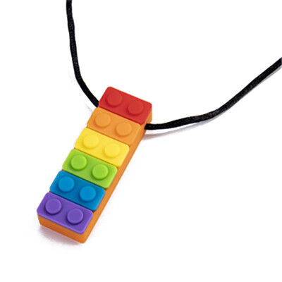 Newborn Silicone Baby Teether Teething Necklace Kids Rainbow Block Teethers Children Chewing Soft Toys
Newborn Silicone Baby Teether Teething Necklace Kids Rainbow Block Teethers Children Chewing Soft Toys