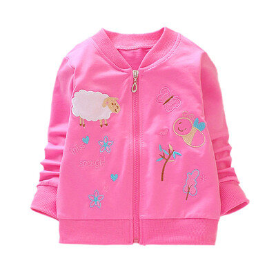 Spring Autumn Girls Sweatshirt Coat Baby Kids Cartoon Print Baseball Uniform Zipper Shirt Jacket Outwear Baby Kid Coats Clothing
Spring Autumn Girls Sweatshirt Coat Baby Kids Cartoon Print Baseball Uniform Zipper Shirt Jacket Outwear Baby Kid Coats Clothing