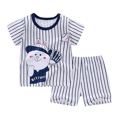 Summer Baby Boys Girls Clothes Sets Short Sleeve Cartoon Print T-shirt TopsShorts Casual Outfits Sets
Summer Baby Boys Girls Clothes Sets Short Sleeve Cartoon Print T-shirt TopsShorts Casual Outfits Sets