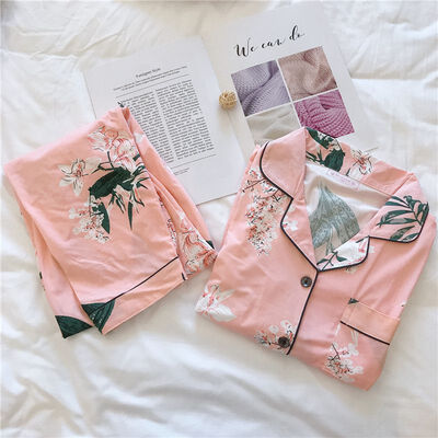 2 PC Women Sleepwear Nightgown Set Ladies Pajamas Female Japanese Cartoon Turn-down Neck Plus Size Women Sleepwear Wholesale W1
2 PC Women Sleepwear Nightgown Set Ladies Pajamas Female Japanese Cartoon Turn-down Neck Plus Size Women Sleepwear Wholesale W1