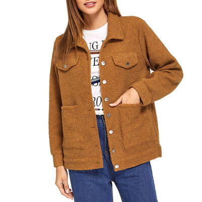 Women Autumn Winter Loose Winter Solid Color Jackets Lapel Casual Long Sleeve Warm Cashmere Wool Coat
Women Autumn Winter Loose Winter Solid Color Jackets Lapel Casual Long Sleeve Warm Cashmere Wool Coat
