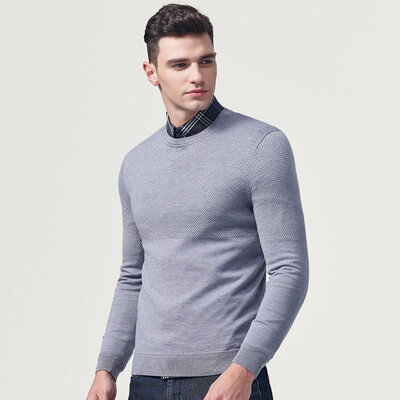 Seven wolves sweater 2018 autumn new fashion business round neck pullover long-sleeved sweater sweater trend 009 blue gray 17552AXL
Seven wolves sweater 2018 autumn new fashion business round neck pullover long-sleeved sweater sweater trend 009 blue gray 17552AXL