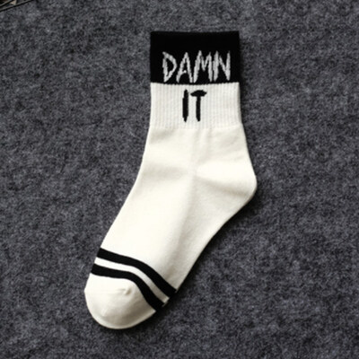 Unisex Funny Cool Letter Print Socks Socken Cotton Socks For Men Sock For Women Design
Unisex Funny Cool Letter Print Socks Socken Cotton Socks For Men Sock For Women Design