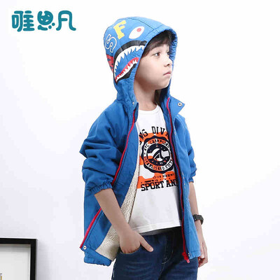 Childrens wear boys jacket autumn&winter wear new shirt plus velvet thick coat cardigan big children winter baby
Childrens wear boys jacket autumn&winter wear new shirt plus velvet thick coat cardigan big children winter baby