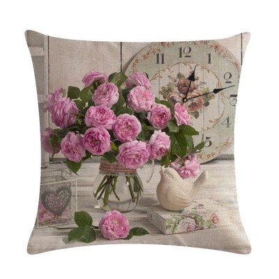 17 Patterns Vintage Flower Cotton Linen Cushion Cover Throw Pillow Case Sofa Home Decor 45X45Cm
17 Patterns Vintage Flower Cotton Linen Cushion Cover Throw Pillow Case Sofa Home Decor 45X45Cm
