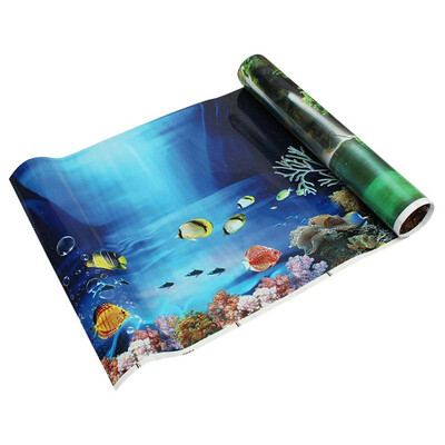 HD 3D Fish Tank Background Drawing Aquarium Glass Wall Background Drawing Double Sides Decorative Sticker
HD 3D Fish Tank Background Drawing Aquarium Glass Wall Background Drawing Double Sides Decorative Sticker