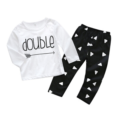 Newborn Baby Boys Clothes 2018 Summer New Long Sleeve Letter T-shirtPants 2pcs Baby Suit O-Neck Infant Clothing Set
Newborn Baby Boys Clothes 2018 Summer New Long Sleeve Letter T-shirtPants 2pcs Baby Suit O-Neck Infant Clothing Set