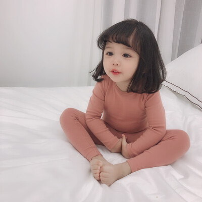 Children Autumn Toddler Girls Clothing Solid Color Suit Printing Home Service Cotton Soft Two-piece Pajamas girls Suits
Children Autumn Toddler Girls Clothing Solid Color Suit Printing Home Service Cotton Soft Two-piece Pajamas girls Suits