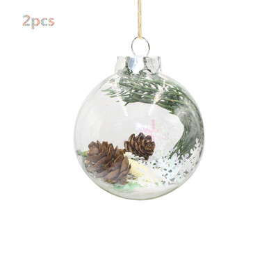 Tailored 2Pcs Christmas Tree Pendant Hanging Home Ornament Christmas Decoration Ball
Tailored 2Pcs Christmas Tree Pendant Hanging Home Ornament Christmas Decoration Ball