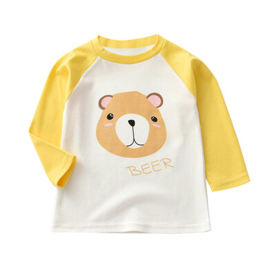 Autumn Baby T-shirts 1Y-6Y Boy Girl Long Sleeve T-Shirts Kids Cartoon Animal Print Tops Shirts Casual Blouse 6 Colors Soft Kids
Autumn Baby T-shirts 1Y-6Y Boy Girl Long Sleeve T-Shirts Kids Cartoon Animal Print Tops Shirts Casual Blouse 6 Colors Soft Kids