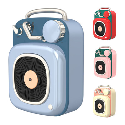 Bluetooth 50HM20 Mini Creative Cute MP3 Player Radio Zinc Alloy ABS Material Function Call Support Portable Bluetooth Speaker
Bluetooth 50HM20 Mini Creative Cute MP3 Player Radio Zinc Alloy ABS Material Function Call Support Portable Bluetooth Speaker