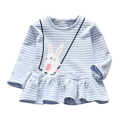 Cute Baby Girls Princess Dresses Children Long Sleeve Striped Cartoon Print Dress Kids Pageant Party Dress1-6y 2019 Autumn
Cute Baby Girls Princess Dresses Children Long Sleeve Striped Cartoon Print Dress Kids Pageant Party Dress1-6y 2019 Autumn