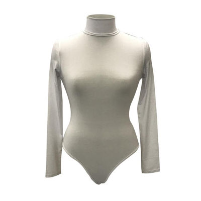 Fashion Sexy Women Bodysuits Ladies Turtle Neck Bodysuit Romper Long Sleeve Leotard Tops Jumpsuit Clothes HY