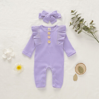 2019 Autumn Baby Girls Rompers Clothes Cute Cotton Newborn Jumpsuit Playsuit Infant Toddler RomperHeadband 2Pcs Outfits Set
2019 Autumn Baby Girls Rompers Clothes Cute Cotton Newborn Jumpsuit Playsuit Infant Toddler RomperHeadband 2Pcs Outfits Set