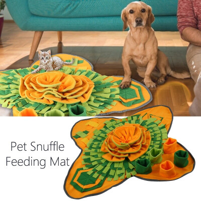 Colorful Pet Snuffle Feeding Mat Dog Interactive Toys Puppy Nosework Feed Mat Stress Release Encourages Natural Foraging Skills
Colorful Pet Snuffle Feeding Mat Dog Interactive Toys Puppy Nosework Feed Mat Stress Release Encourages Natural Foraging Skills