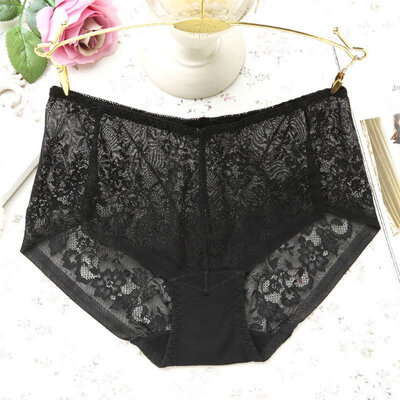 Sexy Lace Panties Women Fashion Cozy Lingerie Tempting Pretty Briefs High Quality Cotton Mid-Rise Cute Women Underwear
Sexy Lace Panties Women Fashion Cozy Lingerie Tempting Pretty Briefs High Quality Cotton Mid-Rise Cute Women Underwear