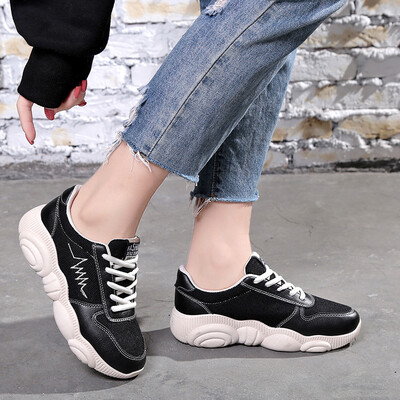LZJ Trendy Women Sneakers Thick Sole Ladies Platform Shoes Web Celebrity Chunky Dad Sneakers Chaussures Femme Buty Damskie
LZJ Trendy Women Sneakers Thick Sole Ladies Platform Shoes Web Celebrity Chunky Dad Sneakers Chaussures Femme Buty Damskie