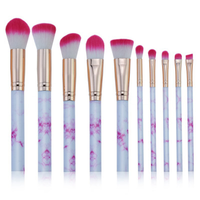 10pcs Makeup Brush Set Foundation Powder Marble Make Up Brush Tool Kits Professional Women Brushes Eye Shadow Eyeliner Soft
10pcs Makeup Brush Set Foundation Powder Marble Make Up Brush Tool Kits Professional Women Brushes Eye Shadow Eyeliner Soft