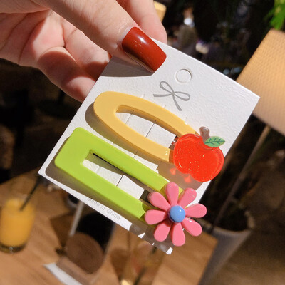 Cute Children Girls Creative Fashion Casual All-match Cute Colorful Fruit Shape Hair Clip Set Gift Headwear
Cute Children Girls Creative Fashion Casual All-match Cute Colorful Fruit Shape Hair Clip Set Gift Headwear
