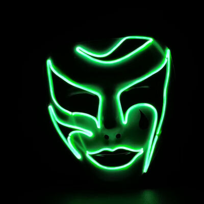 Halloween Horror Ghost Face Mask Festival Glowing Mask Party Night Performance Fearsome Light Mask
Halloween Horror Ghost Face Mask Festival Glowing Mask Party Night Performance Fearsome Light Mask