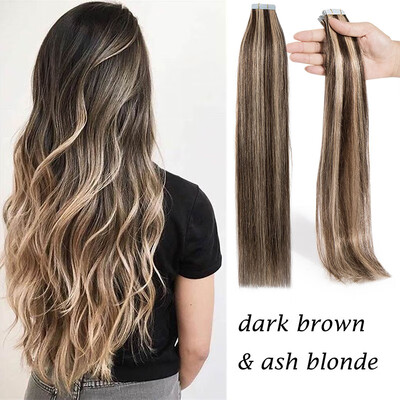 100 Remy Tape in Human Hair Extensions 16-22inch Double Side Tape Seamless Skin Weft Natural Hair Extensions Long Straight Silky
100 Remy Tape in Human Hair Extensions 16-22inch Double Side Tape Seamless Skin Weft Natural Hair Extensions Long Straight Silky