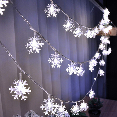 Tailored Curtain Copper Snowflake Lights String Party Decor Striking With 50 LED Beads
Tailored Curtain Copper Snowflake Lights String Party Decor Striking With 50 LED Beads