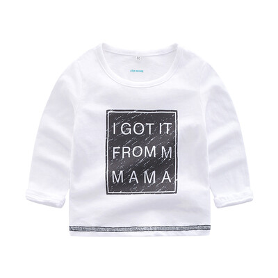 Spring Autumn Children Infant Clothes Baby Boy Tees Long Sleeve Fashion Letter Print T-Shirts Kids Tops Casual Blouse Wear New
Spring Autumn Children Infant Clothes Baby Boy Tees Long Sleeve Fashion Letter Print T-Shirts Kids Tops Casual Blouse Wear New