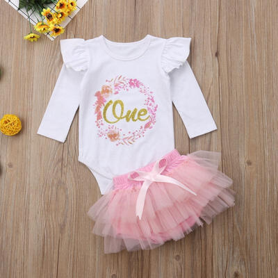 2PCS Cute Baby Girl 1st Birthday Party Dress Floral Romper Tutu Skirt Outfits Clothes Fit For 0-24M
2PCS Cute Baby Girl 1st Birthday Party Dress Floral Romper Tutu Skirt Outfits Clothes Fit For 0-24M