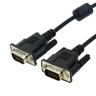CUBIC engineering grade HD dual magnetic ring VGA cable 3 6 core pin hole computer projector display video line 
CUBIC engineering grade HD dual magnetic ring VGA cable 3 6 core pin hole computer projector display video line