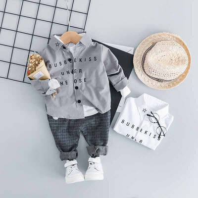 Spring Baby Kid Boys Clothes Sets Spring Boy Long Sleeve Letter Tops Pant Casual Kids Childrens Clothing Suit
Spring Baby Kid Boys Clothes Sets Spring Boy Long Sleeve Letter Tops Pant Casual Kids Childrens Clothing Suit