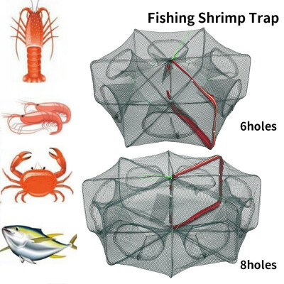 Fishing Tool 68 Hole Automatic Fishing Net Shrimp Cage Nylon Folding Crab Fish Trap Casting Automatic Fishing
Fishing Tool 68 Hole Automatic Fishing Net Shrimp Cage Nylon Folding Crab Fish Trap Casting Automatic Fishing