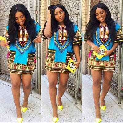2017 Women African Festival Dashiki Shirt Kaftan Boho Hippe Gypsy Festival Tops Party Dress K2
2017 Women African Festival Dashiki Shirt Kaftan Boho Hippe Gypsy Festival Tops Party Dress K2