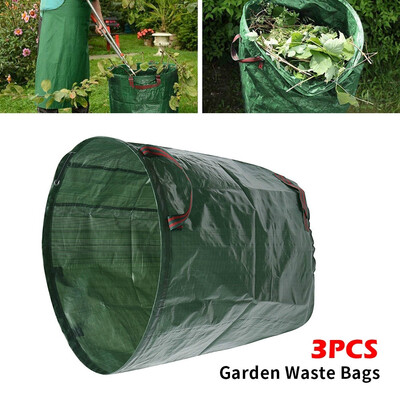 32pcs Heavy Duty Garden Waste Bag Reusable Yard Rubbish Sack Waterproof Bag
32pcs Heavy Duty Garden Waste Bag Reusable Yard Rubbish Sack Waterproof Bag