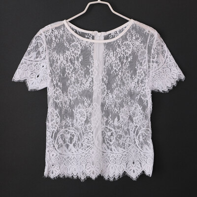 Sexy Women Blusas Femininas Black short Sleeve V Neck Sexy Vintage Lace Blouse Hollow Out Zipper Back Crop Top Clubwear LZH7
Sexy Women Blusas Femininas Black short Sleeve V Neck Sexy Vintage Lace Blouse Hollow Out Zipper Back Crop Top Clubwear LZH7