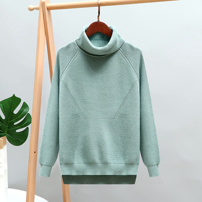 High neck sweater female short loose sweater thick sweater womens clothing spring winter
High neck sweater female short loose sweater thick sweater womens clothing spring winter