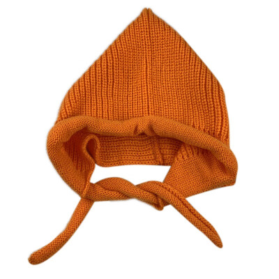 

Newborn Baby Hat Boys Girls Cute Autumn Winter Warm Kids Baby Solid Print Hats Knitting Wool Hemming Caps Sweet Protection