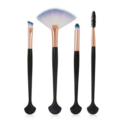 4 Pcs Shell End Synthetic Hair Eye Shadow Eyebrow Lip Gloss Highlight Blending Make Up Brush Professional Beauty
4 Pcs Shell End Synthetic Hair Eye Shadow Eyebrow Lip Gloss Highlight Blending Make Up Brush Professional Beauty
