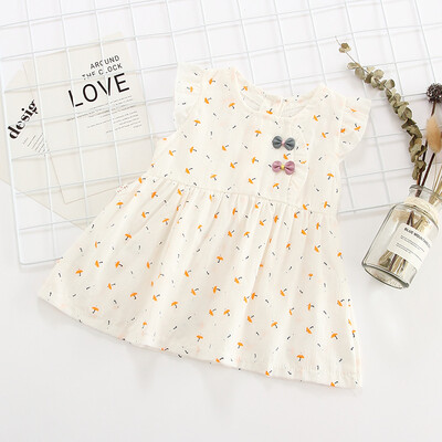 Summer Girls Dress Casual Baby Girls Clothes Floral Sleeve Dress Cotton Kids Toddler Sleeveless Sundress
Summer Girls Dress Casual Baby Girls Clothes Floral Sleeve Dress Cotton Kids Toddler Sleeveless Sundress