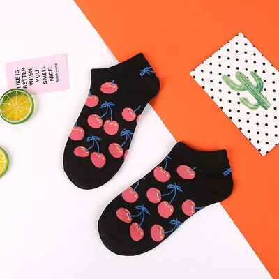 Kawaii Women Autumn Fruit Food Socks Short Funny Cotton Men Unisex Happy Sock Slippers
Kawaii Women Autumn Fruit Food Socks Short Funny Cotton Men Unisex Happy Sock Slippers