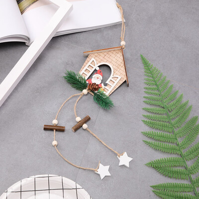 Gobestart House shaped christmas tree hanging pendant wooden small hanging ornamentYF
Gobestart House shaped christmas tree hanging pendant wooden small hanging ornamentYF