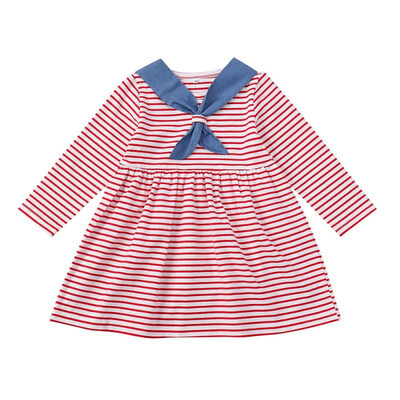 New Baby Girls Autumn Warm Striped Draped Patchwork Dress High Quality Kids Children Long Sleeve Soft Cotton Cute Clothing Dress
New Baby Girls Autumn Warm Striped Draped Patchwork Dress High Quality Kids Children Long Sleeve Soft Cotton Cute Clothing Dress